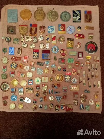 Значки СССР, одним лотом