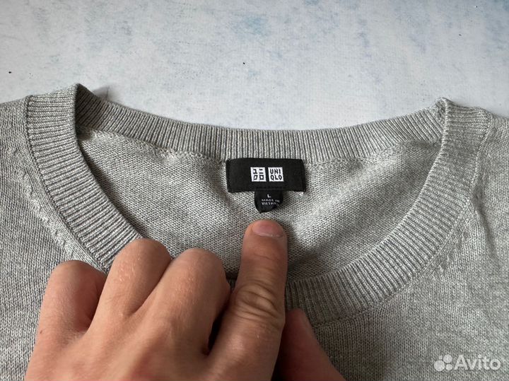 Джемпер хлопковый Uniqlo - L(XL)