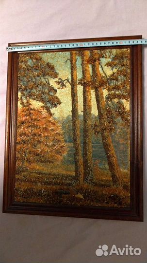 Янтарное панно