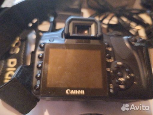 Зеркальный фотоаппарат Canon EOS 400D в сборе