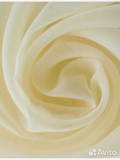 Штора из вуали готовая