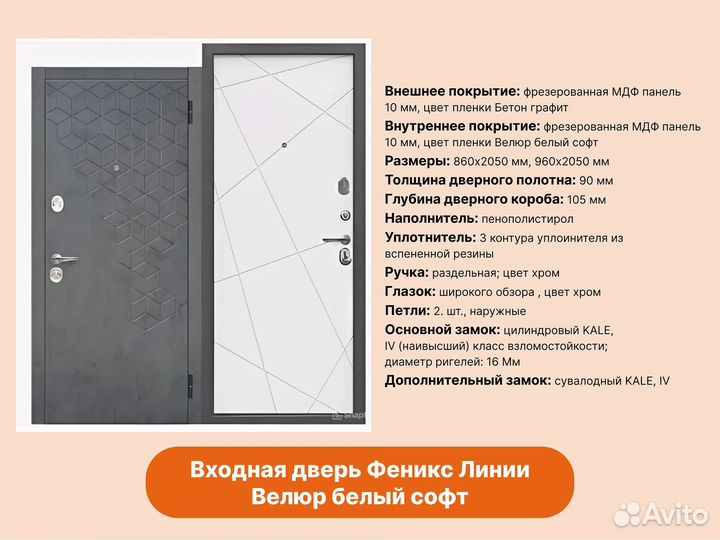 Двери входные для квартиры. Рассрочка