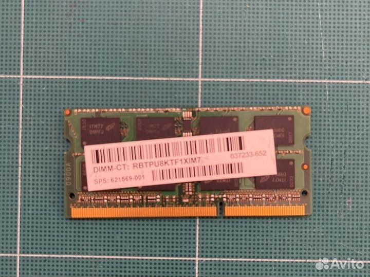 Micron 4 гб DDR3L 1600 мгц SO-dimm CL11