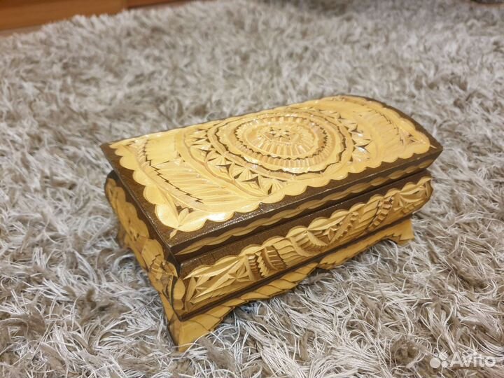 Шкатулка ручной работы 90-ых годов