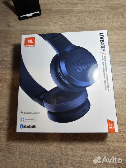 Беспроводные наушники jbl live400bt