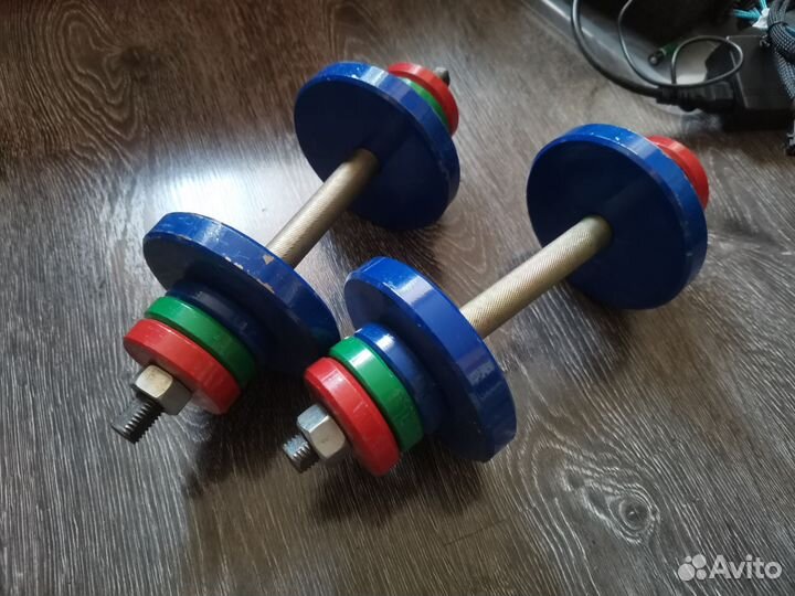 Гантели разборные 8,4кг-пара