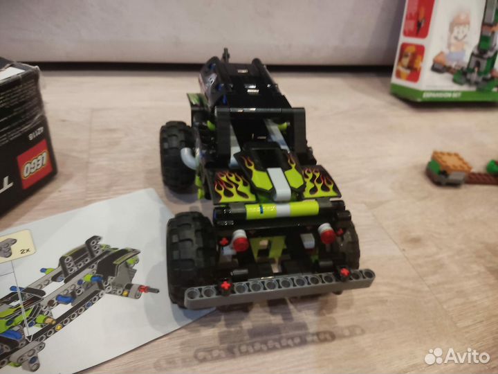 Конструктор Lego technic Mario и другие