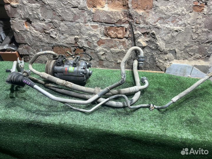 Компрессор кондиционера Vw Passat B5 Audi Трубки