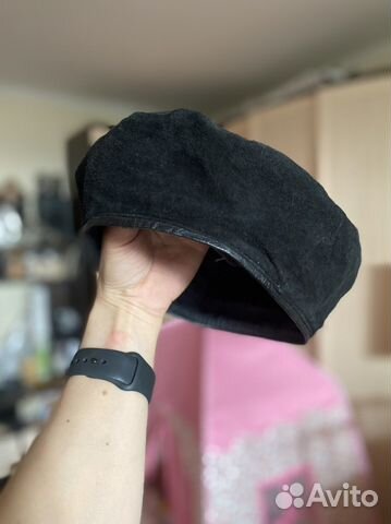 Берет женский замшевый