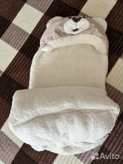 Зимний конверт в коляску