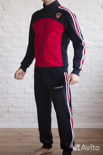 Спортивный костюм с символикой СССР для мужчин