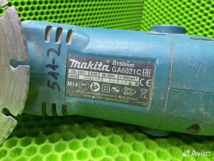 Болгарка makita ga6021c (33476)