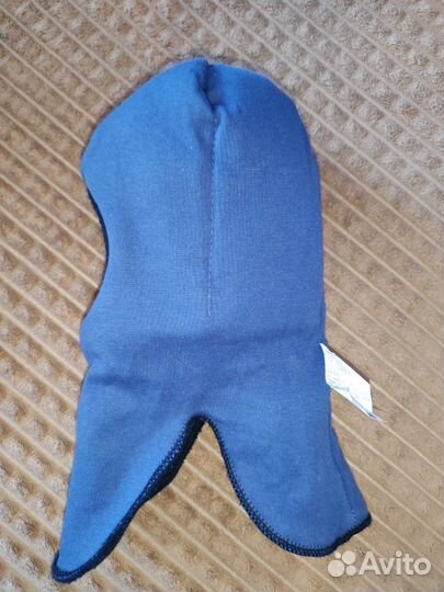 Шапка шлем для мальчика