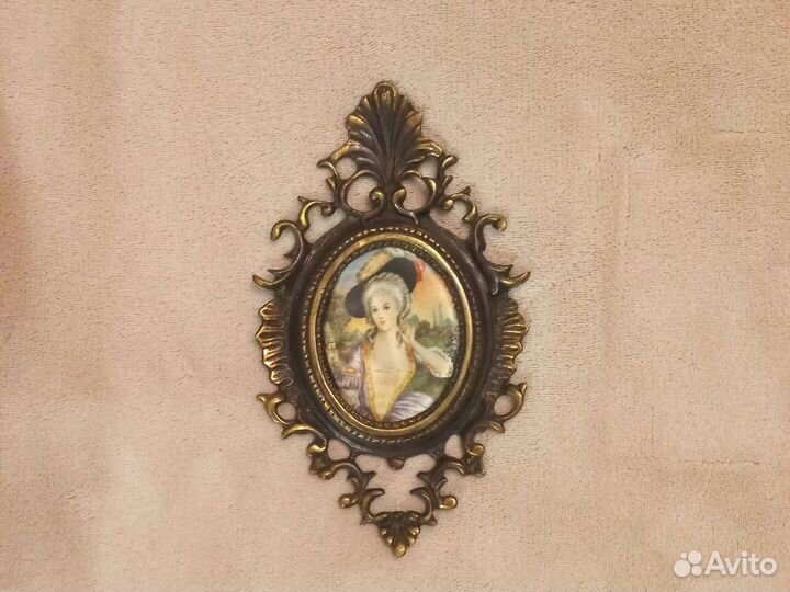 Шелкография в бронзе