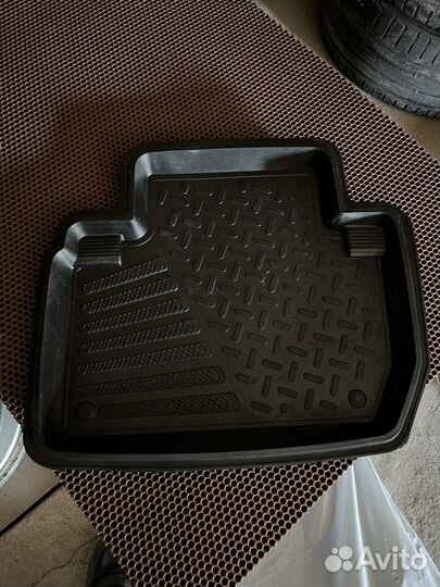 Коврики салона оутлендер 2 резина оригинал