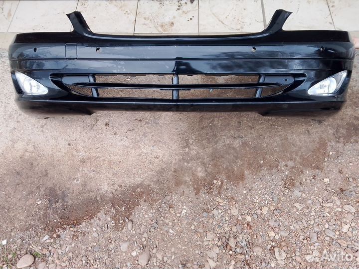Бампера и пороги на W221 mersedes