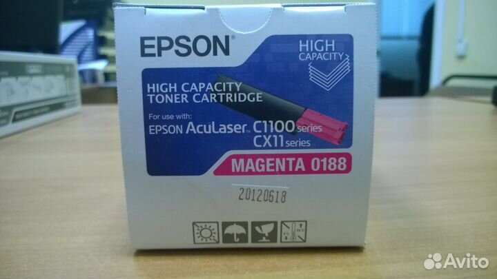 Картридж Epson AcuLaser C1100, CX11 Ориг 3 цвета