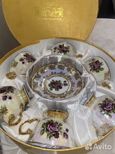 Чайный сервиз lefard 6 персон 12 предметов