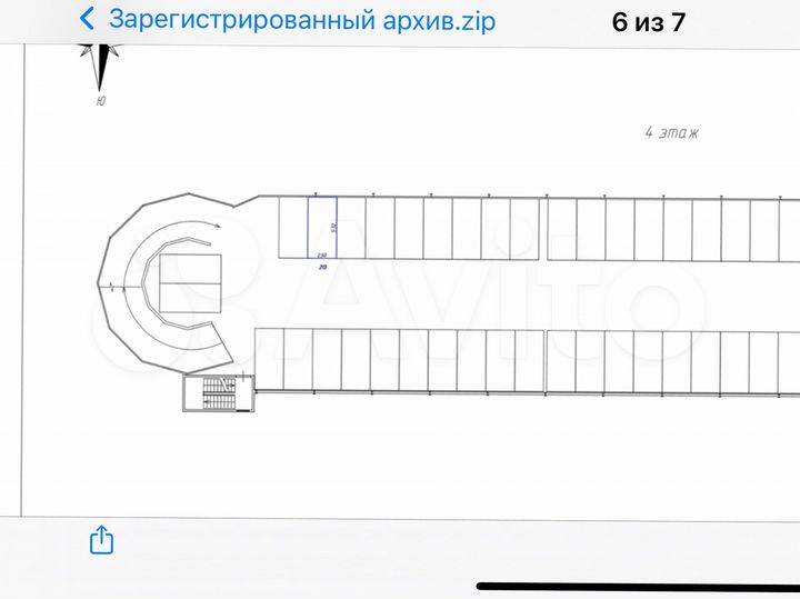 Машиноместо, 13 м²