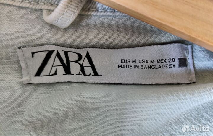 Джинсовая куртка zara