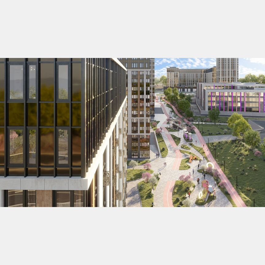 2-к. квартира, 46,7 м², 11/19 эт.