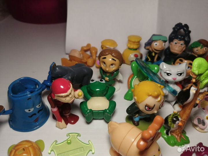 Игрушки из киндера 90х нулевых