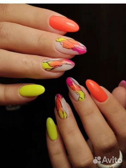 Маникюр гель-лак