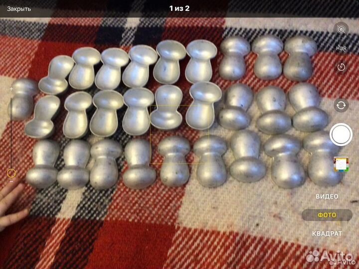 Формы для выпечки грибочки СССР