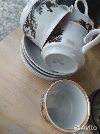 Кофейный сервиз СССР Богдановичский фз