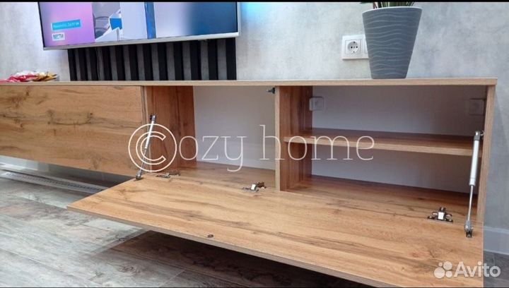 Тумба под телевизор новая Лия дуб вотан