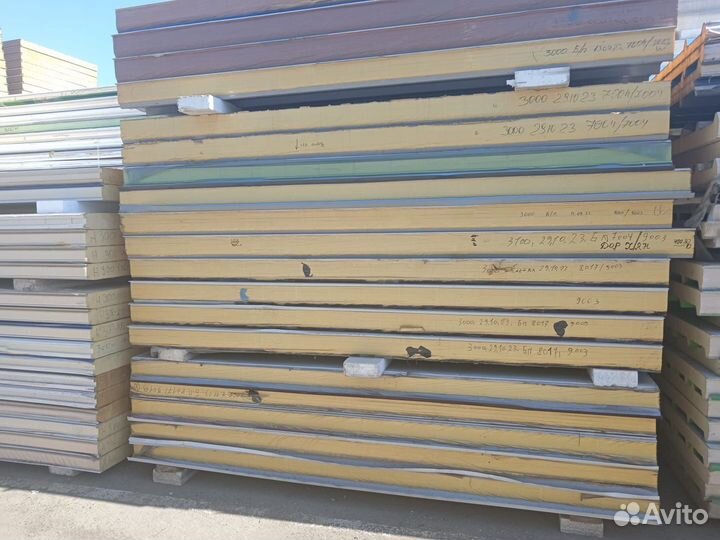 Сэндвич панели 10000 м2 в наличии