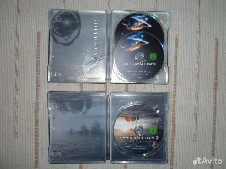 Стилбук steelbook blu-ray Притяжение 1,2