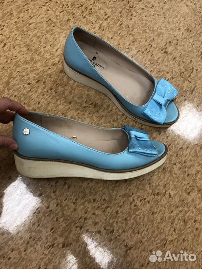 Балетки натуральная кожа