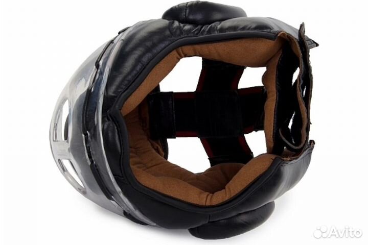 Боксерский шлем с защитной маской Jabb je-2104