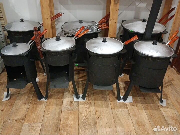 Чугунный казан