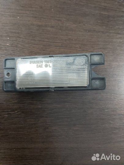 Подсветка номера Mitsubishi Pajero 4 3.2D 2007