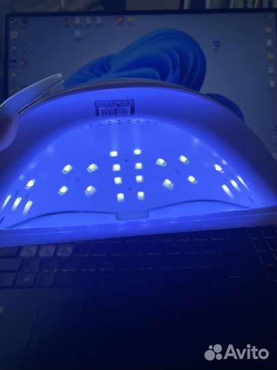 Лампа для ногтей/маникюра sunuv оригинал