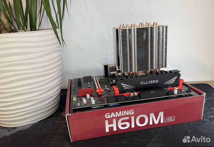 I5 13400f + h610m + 32gb + cooler