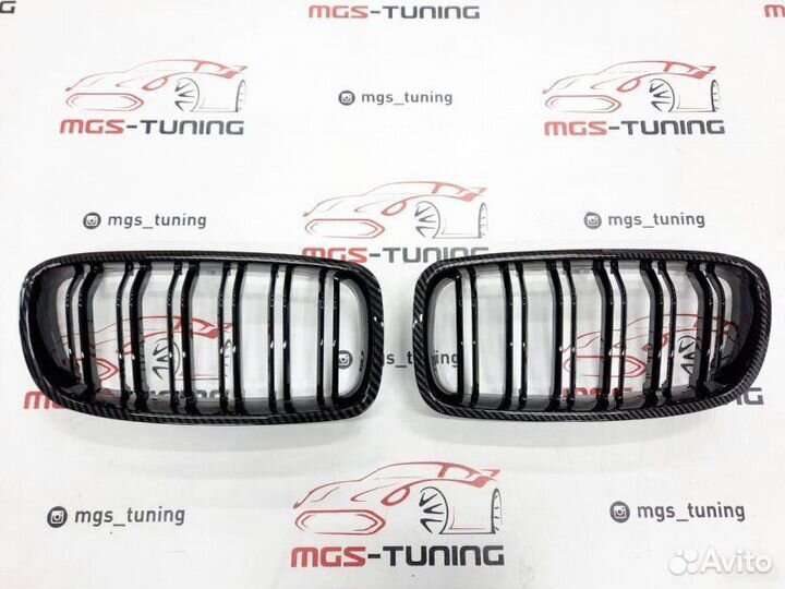 Ноздри BMW 3 серии f30 11-19г Под карбон