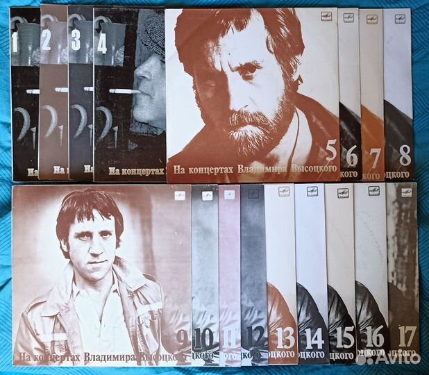 Пластинки Высоцкого
