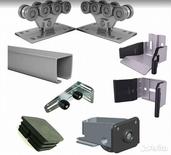 Комплект для откатных ворот неоцинк. ш 5,3 m