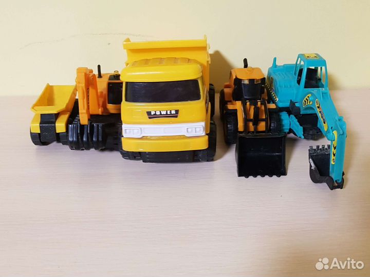 Строительные машины игрушки