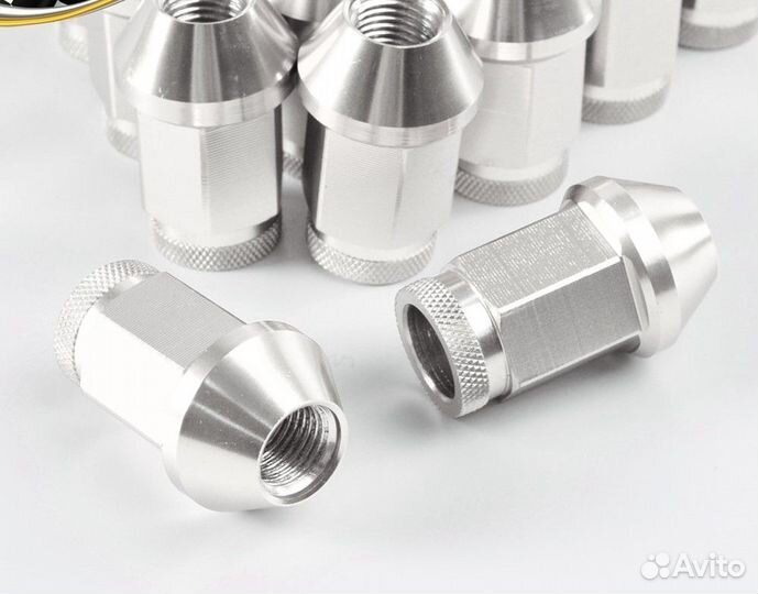 Гайки D1 Spec M12x1.25 (Серебристый)