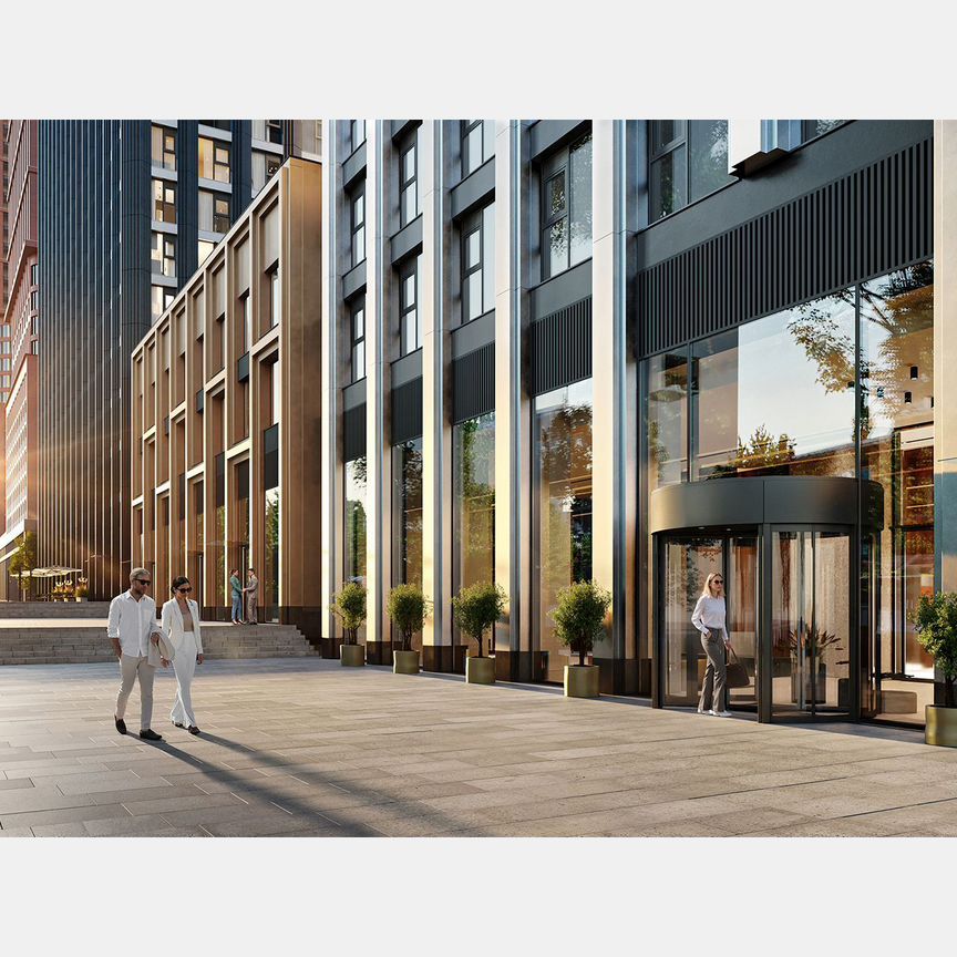 2-к. квартира, 56,5 м², 21/52 эт.