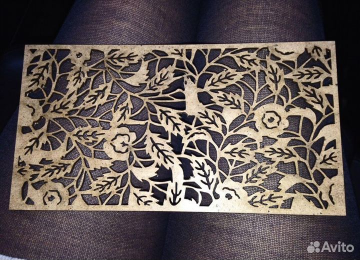 Пейзаж из металла на стену