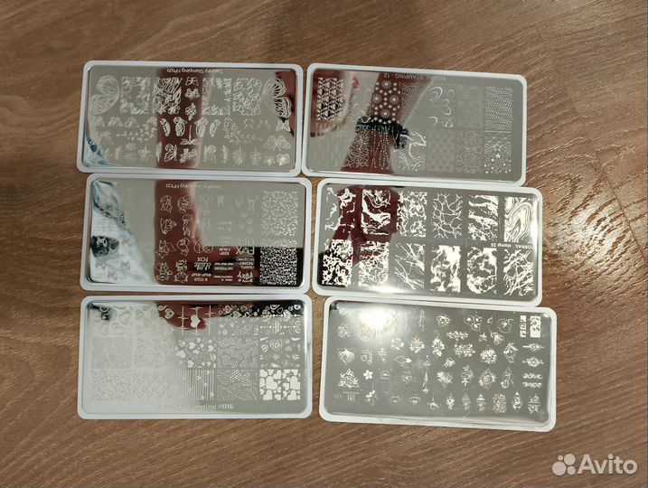 Пластинки для стемпинга
