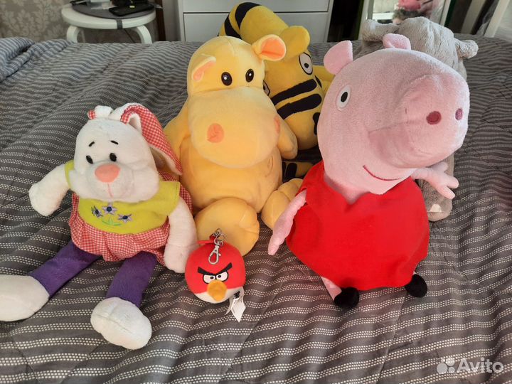 Игрушки мягкие пакетом