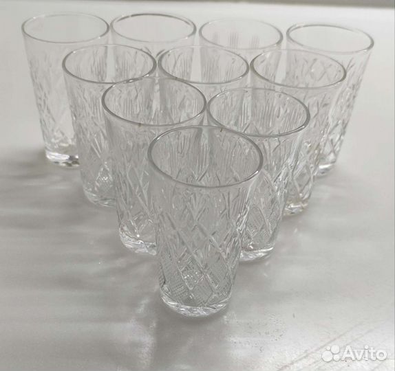Хрустальные рюмки СССР