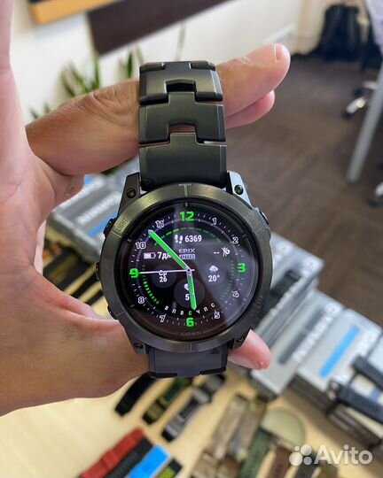 Garmin epix pro 51 sapphire с титановым и силик