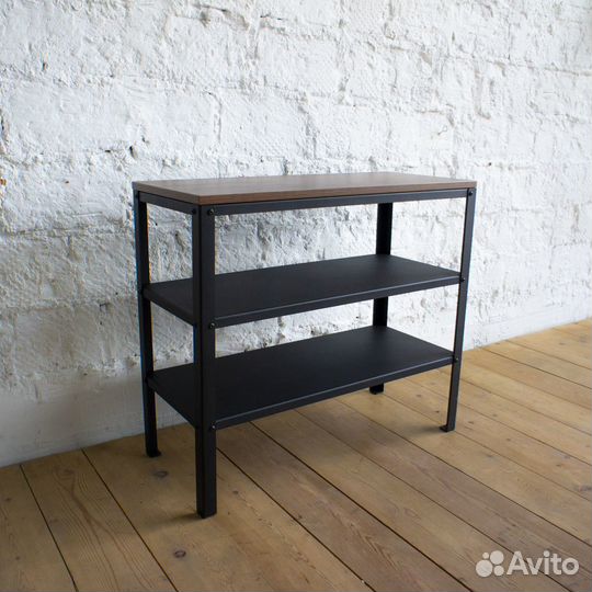 Обувница для обуви в стиле Лофт. Этажерка